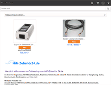 Tablet Screenshot of hifizubehoer24.de
